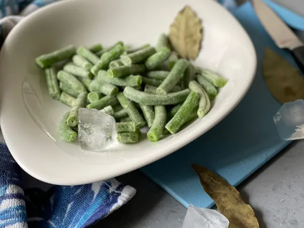 Frozen vegetables representing frozen freight